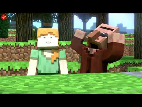 Annoying Villagers 29 - Minecraft Animation#6385 part 1 #short #minecraft