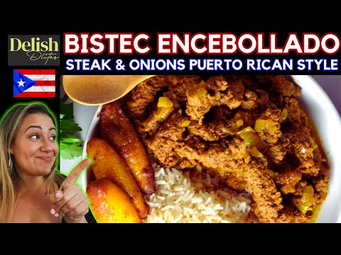 BISTEC ENCEBOLLADO (Steak & Onions Puerto Rican Style) | Delish D'Lites |         Dishes