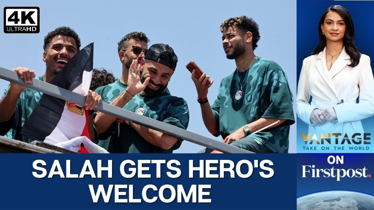 FIFA WC: Egypt Football Fans Give Warm Welcome to Team | Vantage on Firstpost | 4K