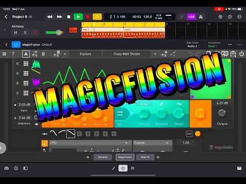 MagicFusion - Spectral Vocoder by GSDSP - How to Set it Up in Logic Pro for iPad