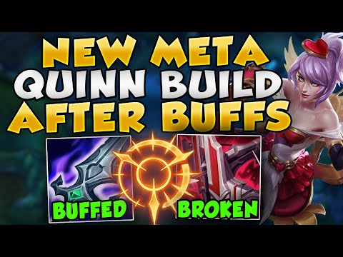 THIS IS HOW YOU PLAY QUINN AFTER THE QUINN BUFFS (ULTIMATE BROKEN BUILD!) - League of Legends