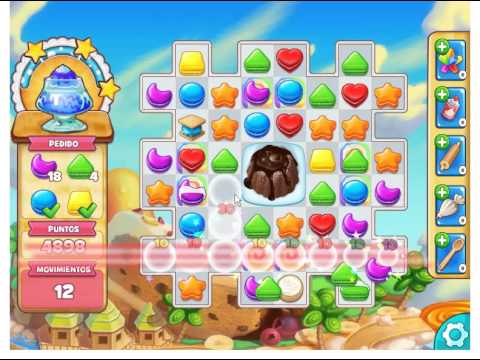 Cookie Jam - LEVEL 750  --   3 STARS  ( No booster ) GAMES