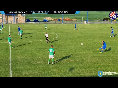 12.06.2021., Prvenstvena utakmica (Seniori) HNK Grabovac vs NK Borinci (Jarmina), u Grabovcu