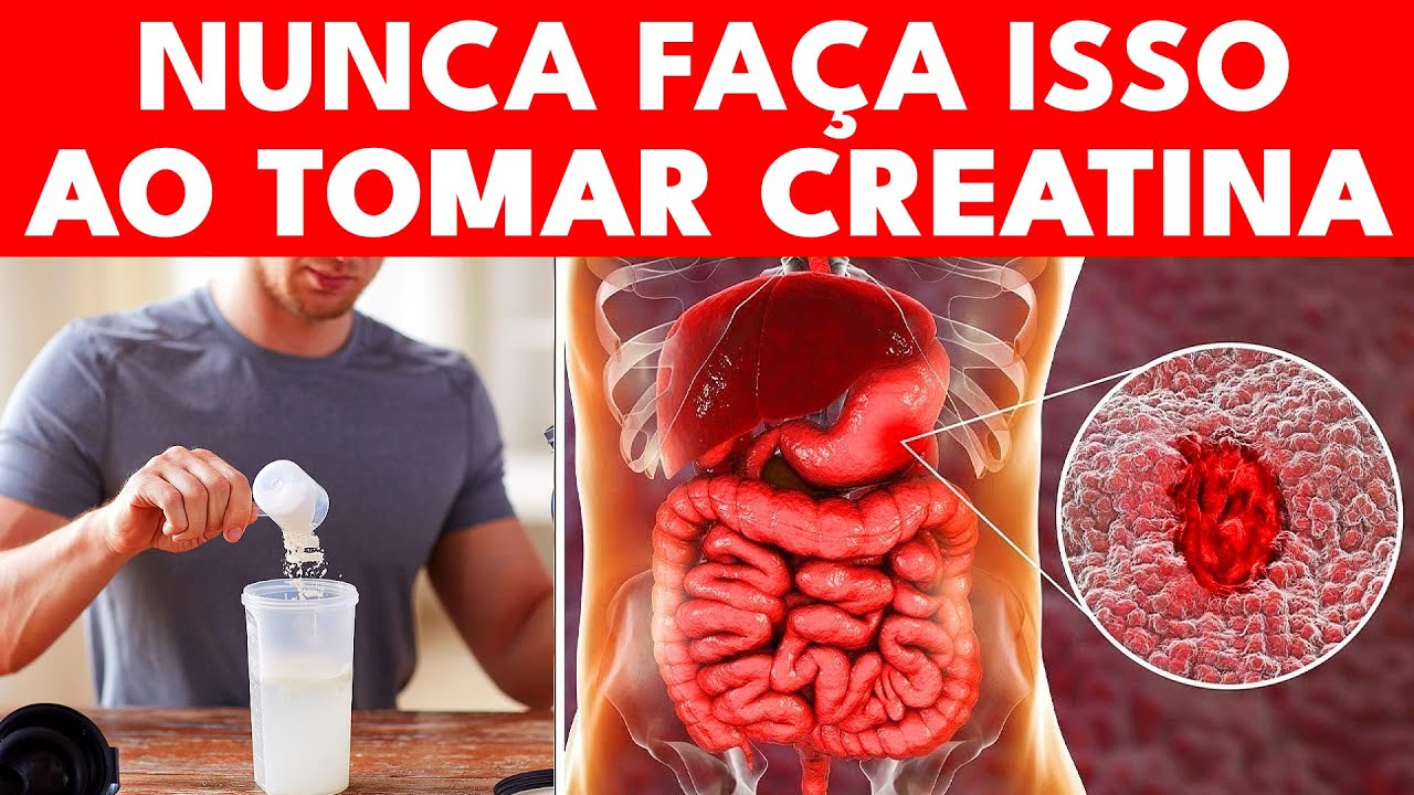 8 erros que você NUNCA DEVE COMETER ao tomar CREATINA