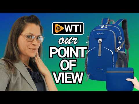 Lightweight Foldable 35L Everyday Backpack - WTI product video review