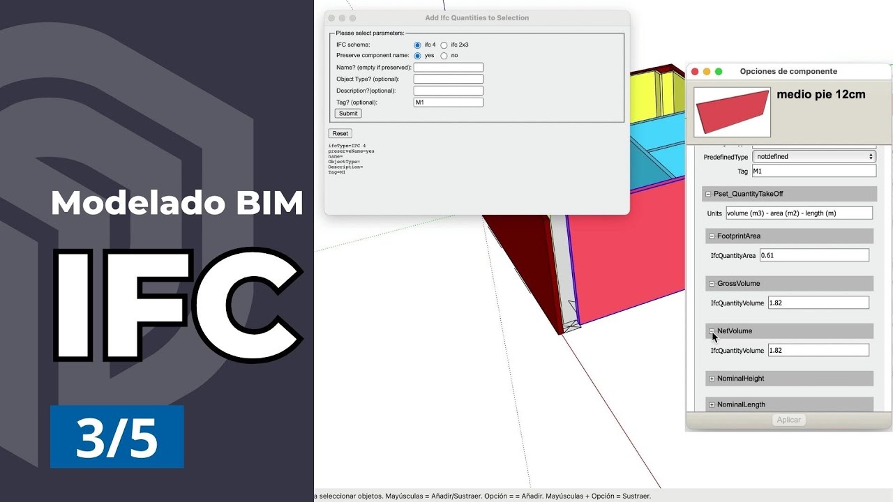 Organiza E Introduce Información Detallada En Tu Modelo - | 3/5 Modelado 3D BIM Con SketchUp