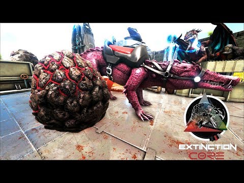 ROUBAMOS UM OVO DE ALPHA ROCK DRAKE COM O BOCÃO!!!! --- ARK EXTINCTION T2 #44