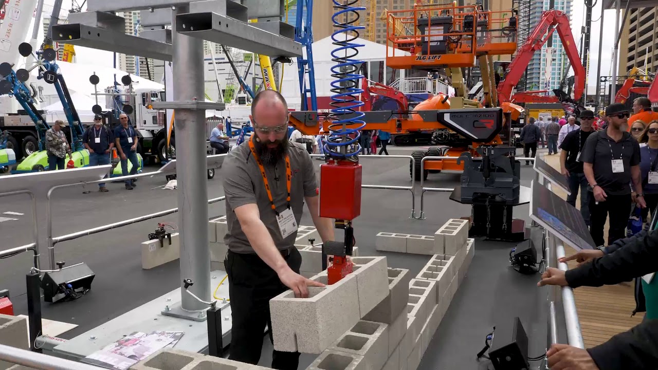 JLG & Construction Robotics MZ100 Demo