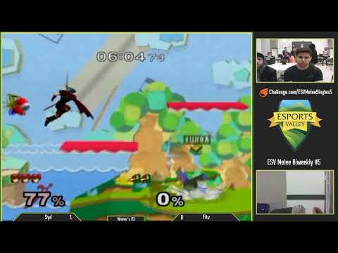 ESV Melee Biweekly #4 - Syd (Falco, Fox) vs Fitz (Marth) - WR3