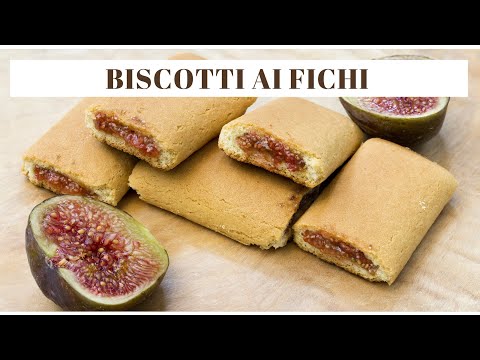 BISCOTTI AI FICHI SETTEMBRINI || Friabili fuori e dal cuore morbido