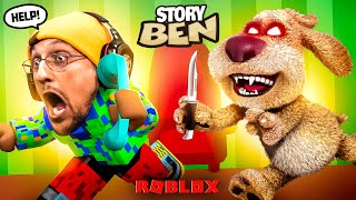 TALKING BEN Roblox Story!  Yes No Hahaha - FGTeeV 
