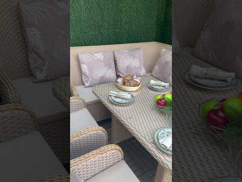 Топ набір плетений Кутовий Комплект меблів з штучного ротангу Грегорі