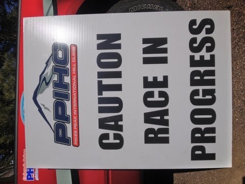 2013 Pikes Peak Hill Climb Practice. 6-8-2013 Starting Line