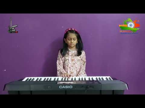 Saare jahan se accha on piano by hamsika kids performance for Republic Day 26 jan 2023