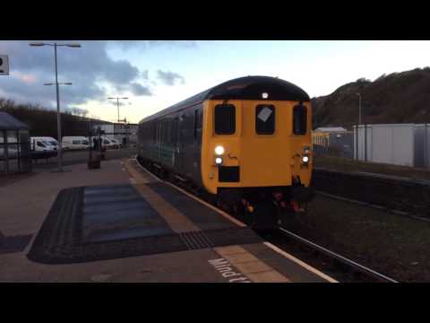 DRS class 37 nos 37423 thrashes away form Whitehaven