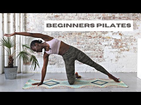 20MN BEGINNERS PILATES WORKOUT - AT HOME FEEL GOOD WORKOUT