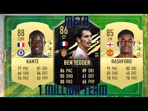 BEST POSSIBLE 1 MILLION COIN META SQUAD BUILDER FIFA 21!!