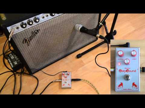 Fredric Effects Warp Sound silver improved Vorg Warp Sound filter distortion image 10