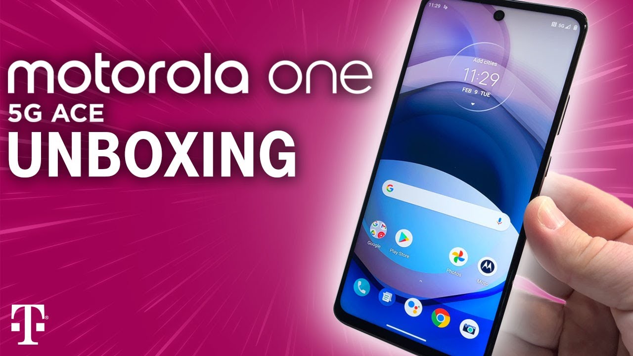 Unboxing the Motorola One 5G Ace: Feature-Packed 5G Phone at a Great Price | T-Mobile