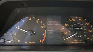 1985 Honda CRX Si - Cold Start (Window Open)