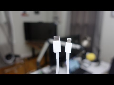 Apple USB-C laidas su Lightning (1 m) video