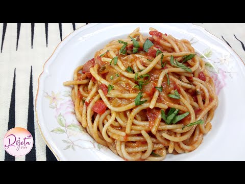 Classic Tomato Spaghetti | سباغيتي على الطريقة الإيطالية