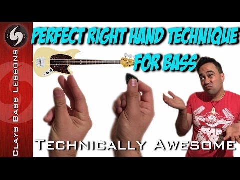 3 THINGS you HAVE to know to PLAY the BASS - Right Hand Technique - Part 2 (#2)