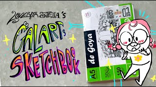 Stella's ACCEPTED Calarts Sketchbook 2023!