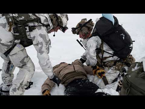 USAF Pararescue & Swedish Rangers Execute CSAR Training | Norway 2026