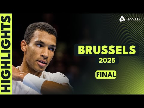 Jiri Lehecka vs Felix Auger-Aliassime For The Trophy! | Brussels 2025 Final Highlights