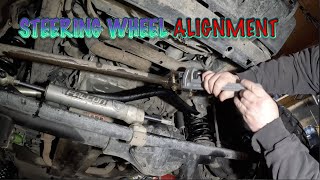 HOW TO STRAIGHTEN A STEERING WHEEL AFTER INSTALLING A LIFT
