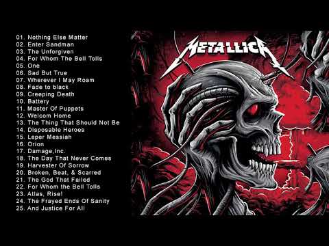 Metallica Greatest Hits Full Album - Best Of Metallica - Metallica Full Playlist