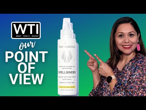 True + Luscious Makeup Setting Spray - WTI product video review