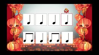 Chinese New Year Rhythm Play Along