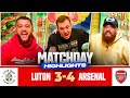 Super Hero Declan Rice Saves Arsenal! | Luton 3-4 Arsenal | Match Day Highlights