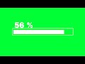 [FREE] Green Screen - Loading Bar - | 10 Seconds Length 4K HD