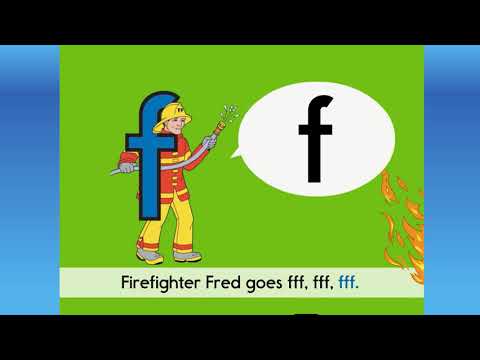 Letterland Phonic Compilation: Alphabet Letter F Stories, Songs, & Writings.