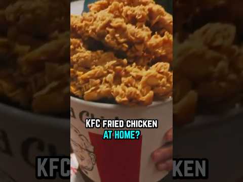 KFC Fried Chicken Secret Recipe Leaked! #shorts