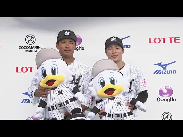 マリーンズ・友杉篤輝選手・愛斗選手ヒーローインタビュー 6月1日 千葉ロッテマリーンズ 対 阪神タイガース