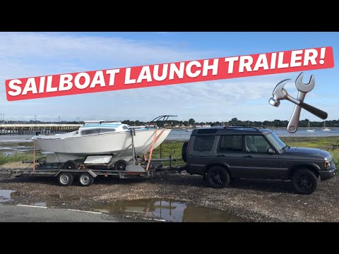 How to Build the Best Sailboat Trailer! Sailing Misumi | Ep.6
