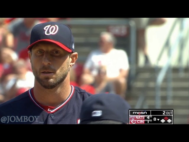 Max Scherzer refuses to come out of the game, a breakdown