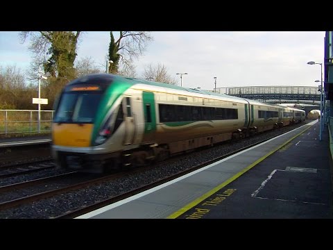 IE 22000 Class Intercity Train - Kildare Station