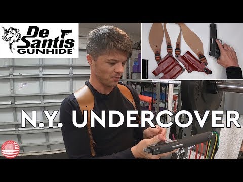 DeSantis New York Undercover Shoulder Holster Review (Brown Leather Shoulder Holster)