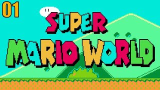 8-Bit Super Mario World (Famicom Pirate) - World 1