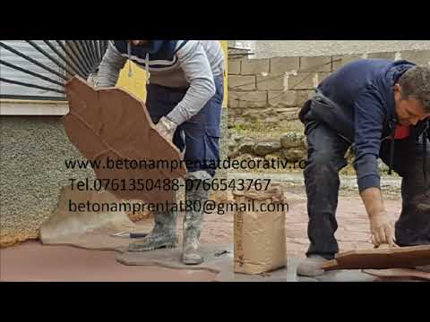 Beton Amprentat Cornet -  Bacău  Tel.0761350488 -0766543767