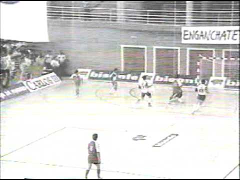 Gol marcado pelo Chico Lins na final da Liga espanhola pelo Caja Toledo contra o Marzans