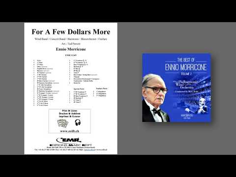 Editions Marc Reift – Ennio Morricone: For A Few Dollars More - for Concert Band