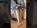 How to install Closet  Doors in 5 minutes #shorts