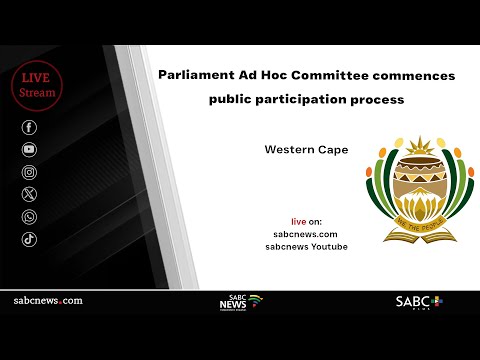 Parliament Ad Hoc Committee on Mkhwanazi allegations holds Public Hearings