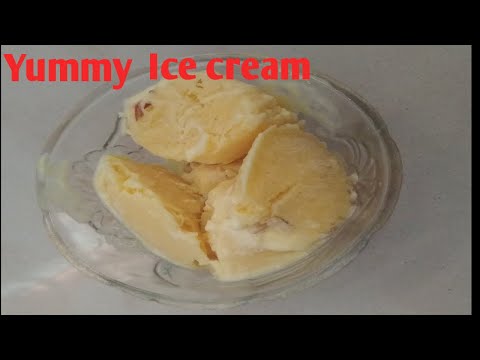 Simple vlog| Homemade vanilla ice cream|custard ice cream